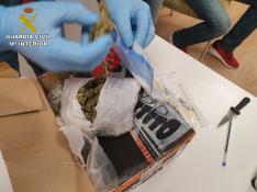 Detenido en Teruel con 130 gramos de marihuana por tráfico de drogas
