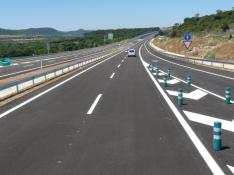 El tramo Jaca (Oeste)-Santa Cilia de la autovía A-21 Jaca-Pamplona se puso en servicio el pasado mes de julio de 2019.