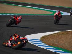 Entrenamientos oficiales de Moto GP en Jerez