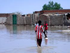 Inundaciones en Sudán, que han causado decenas de muertos.
