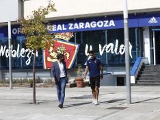 Presentación de Toro Fernández, fichaje del Real Zaragoza