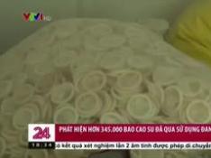 Detenidos en Vietnam por vender preservativos usados como si fueran nuevos