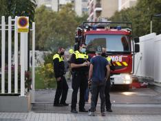 Explosión de gas en Zaragoza: dos heridos en un garaje de la calle Asín y Palacios