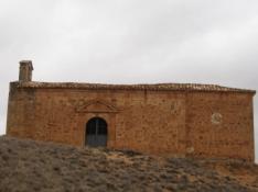 Imagen de la ermita de Nuestra Señora de la Torre, situada en Pozuel de Ariza (Zaragoza).