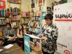 Sandra Lario, coordinadora del Festival de Poesía Joven de Zaragoza ‘Rasmia’.