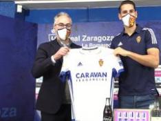 Álex Alegría, del Real Zaragoza: "Espero marcar muchísimos goles"