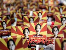 Miles de birmanos se manifiestan tras las muertes por la represión policial