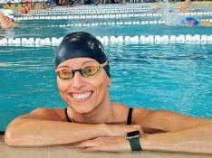 La nadadora paralímpica zaragozana Teresa Perales