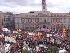 20 años de la gran manifestación en Madrid contra el trasvase del Ebro