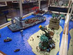 Exposición de Lego en el Museo Aquagraria de Ejea de los Caballeros.