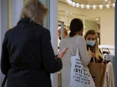 Shops reopen amid the coronavirus disease (COVID-19) pandemic in Athens