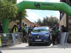 Salida del Campeonato de Aragón de ciclismo de la temporada pasada.