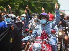 Las protestas que no cesan, en Birmania