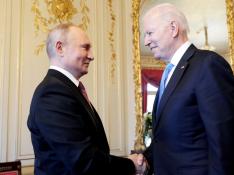 Encuentro entre Biden y Putin