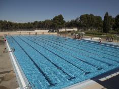 Vaso de las piscinas municipales de Torrero donde ocurrió el suceso.