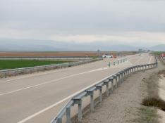 Carretera A-1512 entre Teruel y Albarracín.