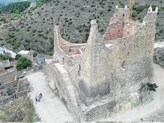 El castillo de Jarque de Moncayo fue rehabilitado entre 2017 y 2019.