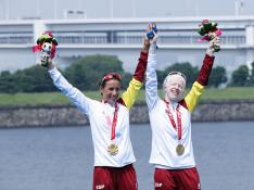 Oro de Susana Rodríguez y su guía Sara Loehr en triatlón