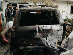 Explosión en Kabul.