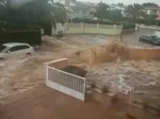 Las tormentas causan numerosos destrozos en Alcanar (Tarragona) y Vinaros (Castellón)