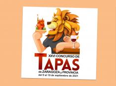Cartel del Concurso de Tapas de Zaragoza y provincia 2021. gsc