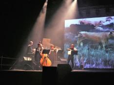 Actuación de la Fura dels Baus en el CDAN de Huesca