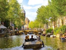 Una imagen de Ámsterdam.