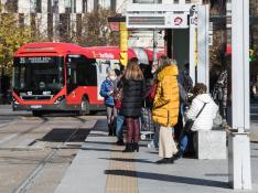 Huelga de autobús y tranvía en Zaragoza