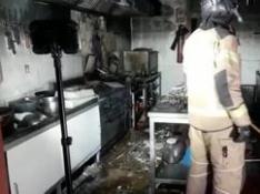 Incendio sin consecuencias en la cocina de un restaurante de Escatrón
