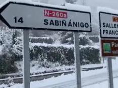 Nieve en el Pirineo: 450 km de cadenas en 30 carreteras