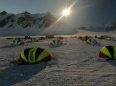 Asombrosas imágenes del eclipse solar desde la Antártida