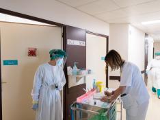 Unidad de cuidados respiratorios intermedios del Hospital Miguel Servet de Zaragoza