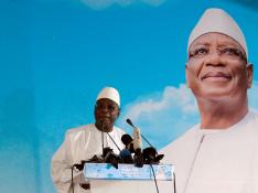 FILE PHOTO: Mali's ousted president Keita dies at 76