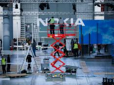Preparations for GSMA's 2022 Mobile World Congress (MWC) in Barcelona