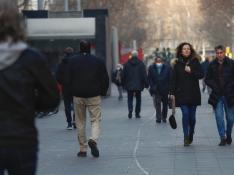 Primer día sin mascarilla obligatoria en exteriores en Zaragoza
