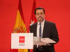 El consejero de Economía, Hacienda y Empleo de la Comunidad de Madrid, Javier Fernández-Lasquetty.