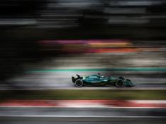 El piloto alemán de Aston Martin Sebastian Vettel, en los entrenamientos de Montmeló, ha asegurado que no participará en el Gran Premio de Rusia de Fórmula 1