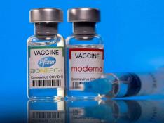 Las vacunas de Pfizer y Moderna frente a la covid-19. Vacuna. Coronavirus. gsc