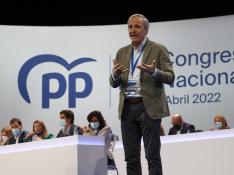 Jorge Azcón, presidente del PP-Aragón.