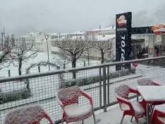 Nieve en Aliaga