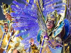 Desfile de las Escuelas de Samba del Grupo Especial en Rio
