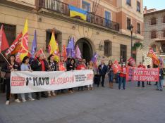 Celebración del 1 de Mayo en Teruel.
