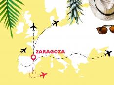 Vuelos desde Zaragoza para el verano de 2022