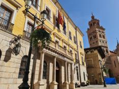 Fachada del Ayuntamiento de Teruel.