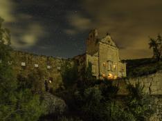 Noche estrellada en el Convento del Desierto de Calanda.