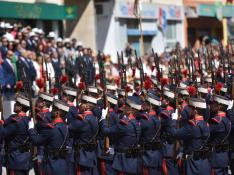 Día de las Fuerzas Armadas en Huesca este sábado, en imágenes