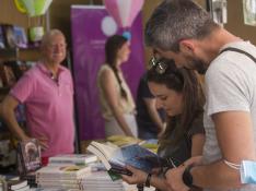 Imágenes de la Feria del Libro de Zaragoza 2022.