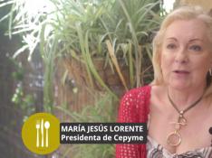 María Jesús Lorente: "Como buenos mediterráneos que somos, todo gira alrededor de una mesa"