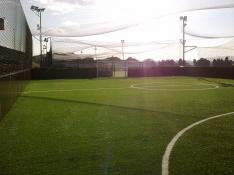 [[[HA ARCHIVO]]] Id: 2011-1312559  Fecha: 04/11/2011 Propietario: Genérico Autor:   descri: Uno de los campos de fútbol 5 que se han instalado en el nuevo centro deportivo de Soccerworld Zaragoza.