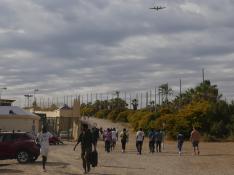 Fotos del salto masivo en la valla de Melilla